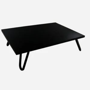 Plat carre en fonte 2 anses 36 26cm avec chauffe plat buffet