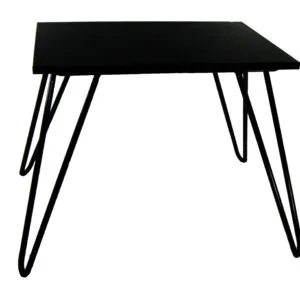 Plateau de présentation 34 24 avec support en métal h 27cm