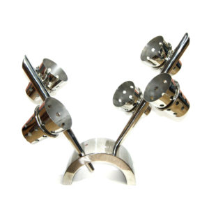 Support buffet pour pain spéciaux 5 panier en inox
