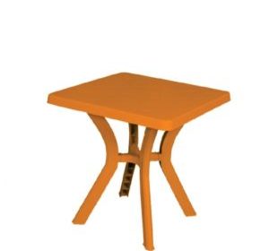table en plastique carre dim 65 65 73 cm