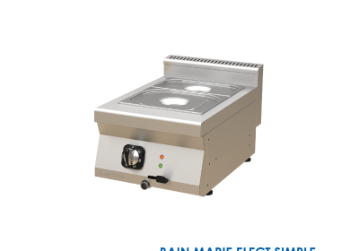 BAIN MARIE ELECT SIMPLE A POSER 400x630x300 TC.6SE400