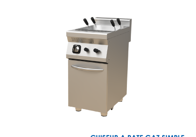 CUISEUR A PATE GAZ SIMPLE SUR MEUBLE 400x700x850 TC.7MG400