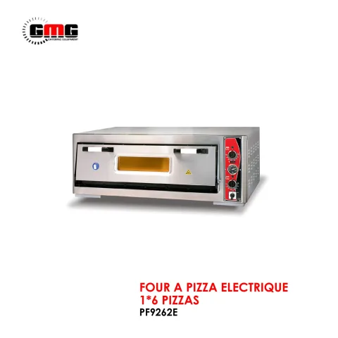 FOUR A PIZZA ELECTRIQUE 1-6 PIZZAS PF9262E