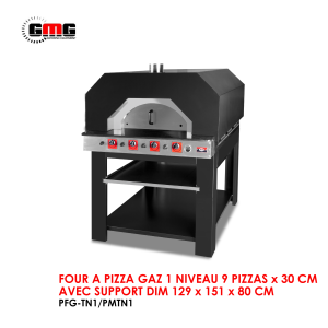 FOUR A PIZZA GAZ 1 NIVEAU 9 PIZZAS PFG TN1 PMTN1 300x300
