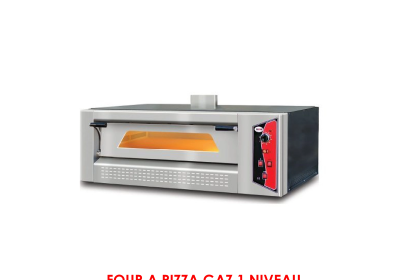 FOUR A PIZZA GAZ 1 NIVEAU 9 PIZZAS x 30 CM DIM 138 x 126 x 53 CM PFG-9