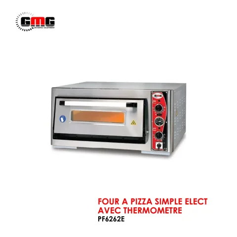 FOUR A PIZZA SIMPLE ELECT AVEC THERMOMETRE PF6262E