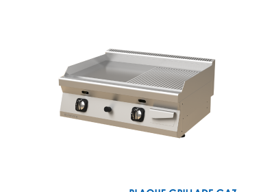 PLAQUE GRILLADE GAZ LISSE A POSER 8060-IZG-L