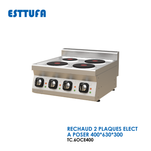RECHAUD 4 PLAQUES ELECT A POSER 600x630x300 TC.6OCE600 300x300