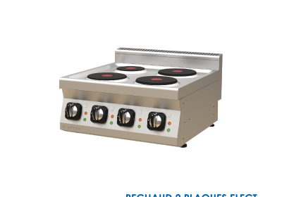 RECHAUD 4 PLAQUES ELECT A POSER 600x630x300 TC.6OCE600