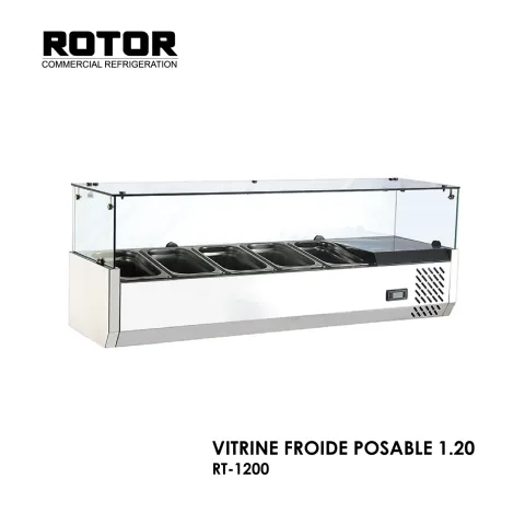 VITRINE FROIDE POSABLE 1.20 RT-1200