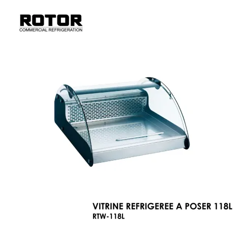 VITRINE REFRIGEREE A POSER 118L RTW-118L