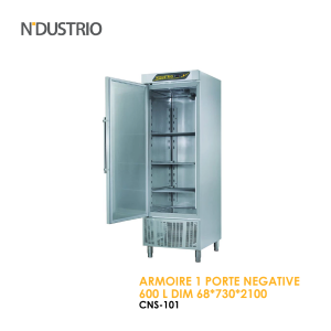 ARMOIRE 1 PORTE NEGATIVE 600 L DIM 68x730x2100 CNS 101 300x300