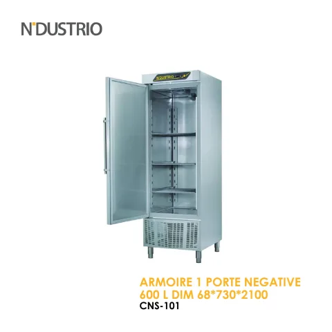 Armoire 1 porte négative 600 L