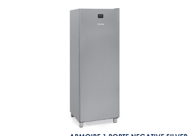 ARMOIRE 1 PORTE NEGATIVE SILVER FRZ350SDSLV