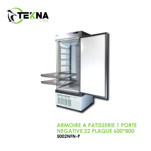 ARMOIRE A PATISSERIE 1 PORTE NEGATIVE 22 PLAQUE 600x800 5002NFN P 300x300