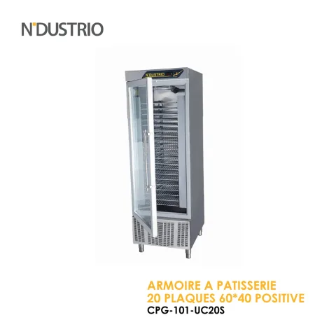 Armoire à pâtisserie 20 plaques 60*40 positive