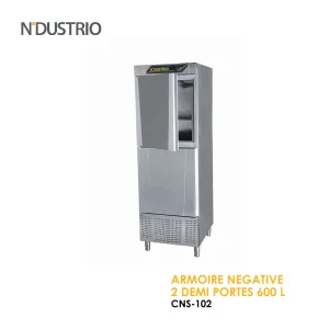ARMOIRE NEGATIVE 2 DEMI PORTES 600 L CNS 102 300x300