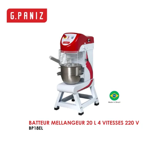 Batteur mélangeur 20 L 4 vitesses 220 V