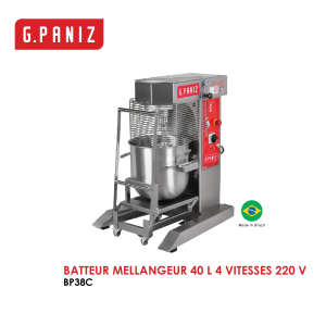 BATTEUR MELLANGEUR 40 L 4 VITESSES 220 V BP38C 300x300