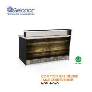 COMPTOIR BAR NEUTRE 1M60 COULEUR BOIS MGEL 160MD 300x300