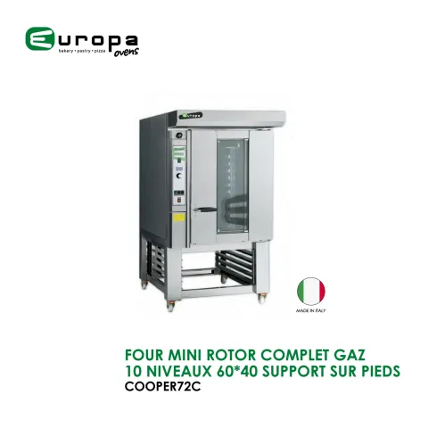 Four à pâtisserie rotatif 15 niv 40*60