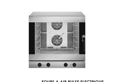 FOURS A AIR PULSE ELECTRIQUE 6 NIVEAUX PLAQUES 600X400 MM ALFA625H 2