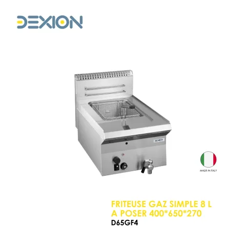 Réchaud 4 feux gaz grilles en fonte à poser 600*650*290/470