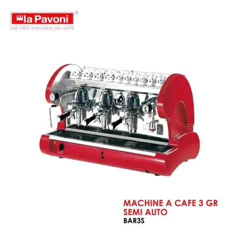 MACHINE A CAFE 3 GR SEMI AUTO BAR3S