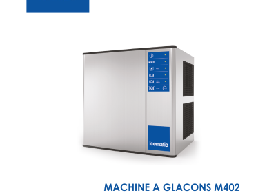 MACHINE A GLACONS M402 + RESERVE D405+KIT COP 48 M402