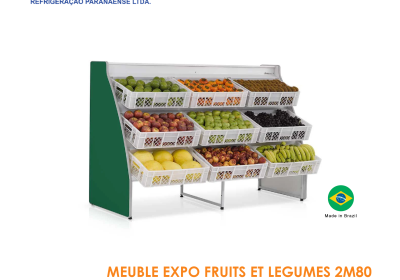 MEUBLE EXPO FRUITS ET LEGUMES 2M80 MHLS 16