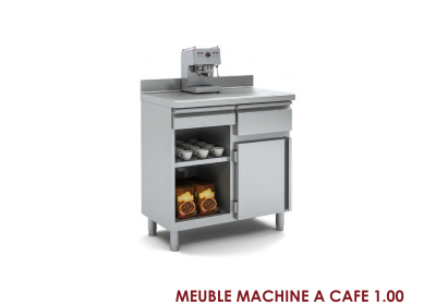 MEUBLE MACHINE A CAFE 1.00 CMC-100