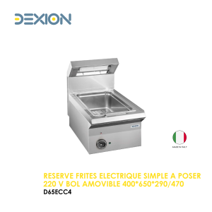 RESERVE FRITES ELECTRIQUE SIMPLE A POSER 220 V BOL AMOVIBLE 400X650X290 470 D65ECC4 300x300