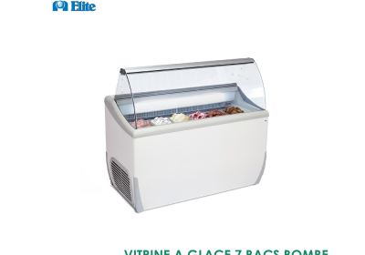 VITRINE A GLACE 7 BACS BOMBE J7EXTRA