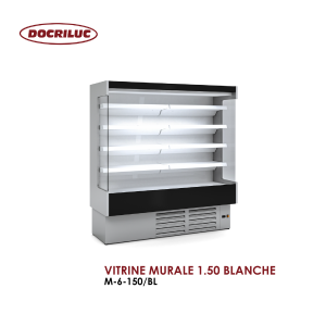 VITRINE MURALE 1.50 BLANCHE M 6 150 BL 300x300