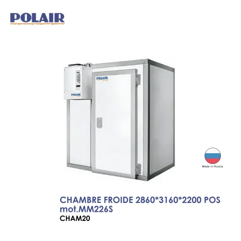Chambre froide 2860x3160x2200 pos mot.MM226S CHAM20