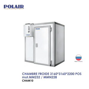 CHAMBRE FROIDE 3160x3160x2200 POS mot.MM232 MMN228 CHAM10 300x300