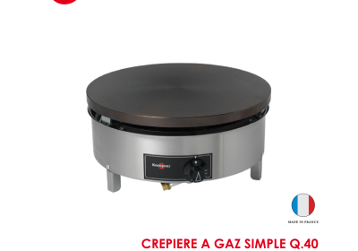 CREPIERE A GAZ SIMPLE Q.40 CGBIN4AA