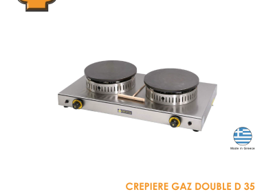 CREPIERE GAZ DOUBLE D 35 KG2 35