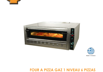 FOUR A PIZZA GAZ 1 NIVEAU 6 PIZZAS FG6L