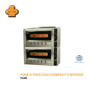 FOUR A PIZZA GAZ COMPACT 2 NIVEAUX FG4D 300x300