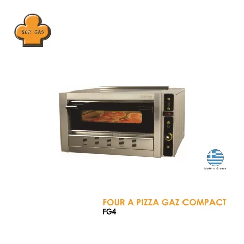 Four à pizza gaz compact FG4