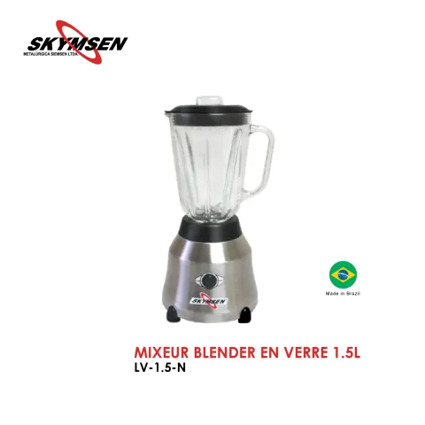 Mixeur blender en verre 1.5 L LV-1.5-N