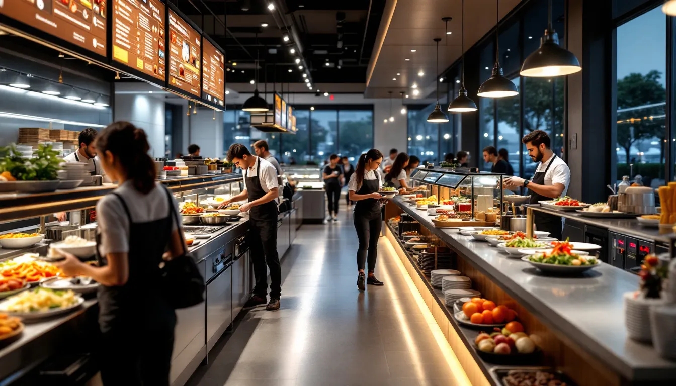 Self service et restauration ProKitchen Maroc